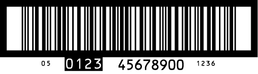 M&S ITF A barcode