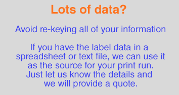 Lots of data? Let us provide a quote