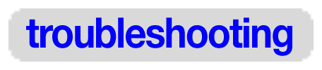 Click for troubleshooting page